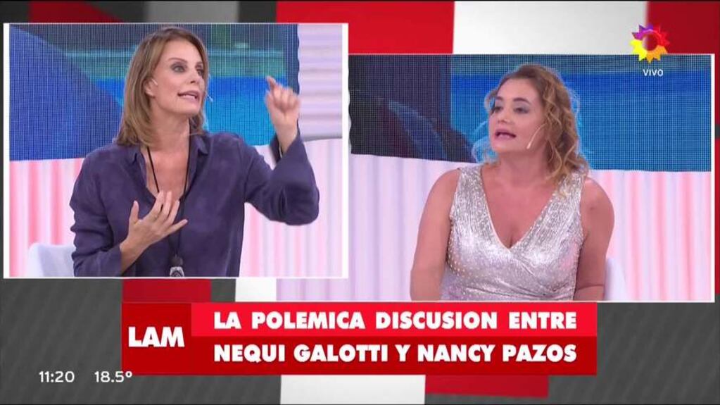 La frase de Nancy Pazos que desató el llanto de Andrea Taboada en vivo