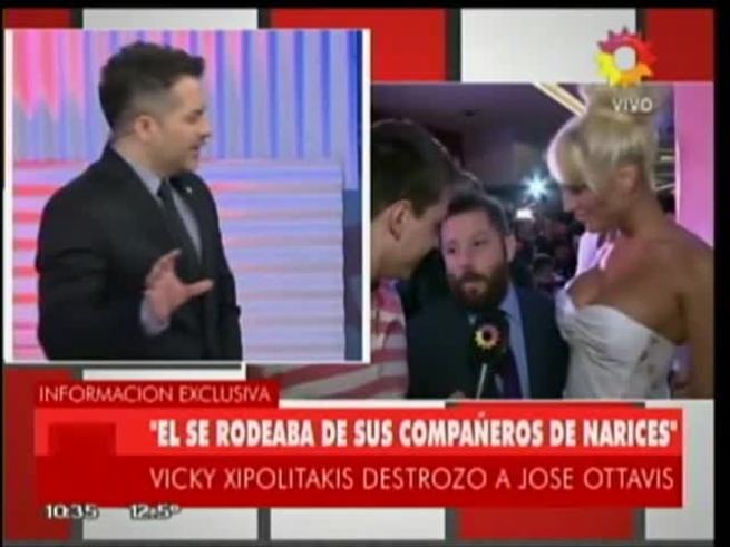Chiche Gelblung, lapidario con Vicky Xipolitakis tras sus explosivas declaraciones sobre José Ottavis