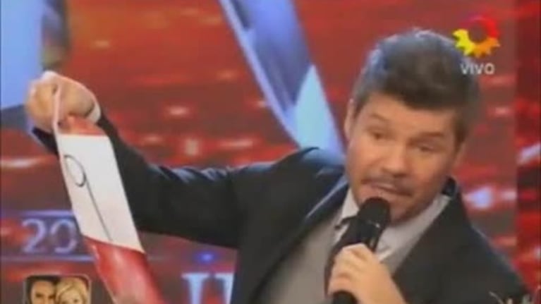 ShowMatch: Marcelo Tinelli anunció en vivo que Miriam Lanzoni cambia de bailarín y que Lizy Tagliani sigue en el certamen
