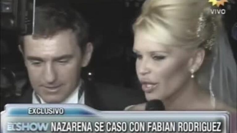 La emoción de Nazarena Vélez al recordar a su hermana en su casamiento