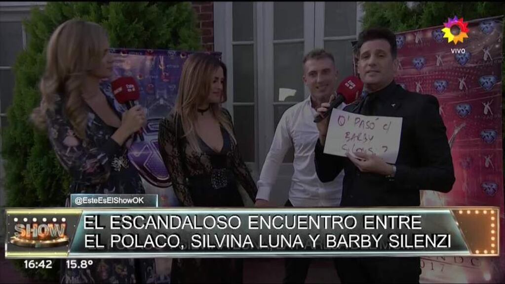 El tenso cruce de Silvina Luna con Barby Silenzi... ¡con El Polaco presente!