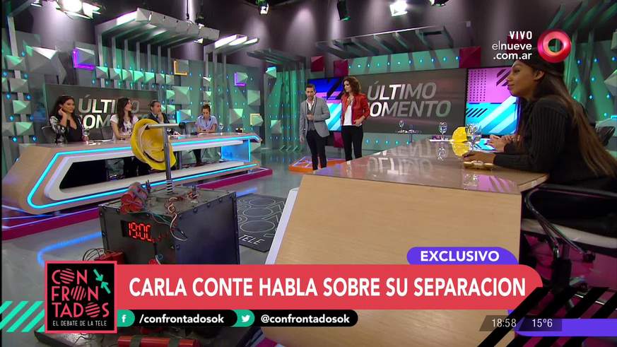 Carla Conte habló de su separación 