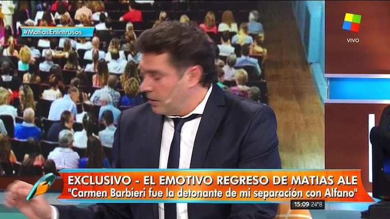 Matías Alé habló de cómo repercutió en su salud el supuesto embarazo de Florencia Maggi
