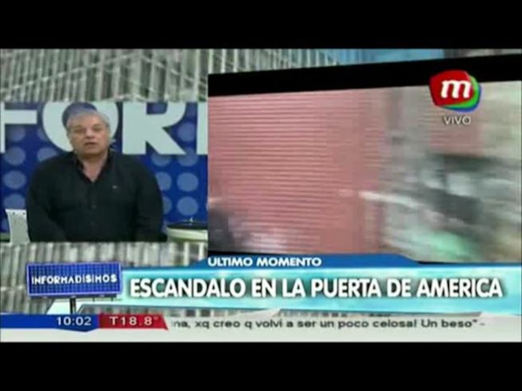 Carlos Monti, indignado con Mariano Martínez