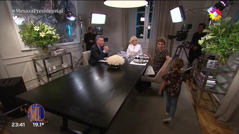 Macri y Awada, su divertida revelación sobre Antonia: “¡Dice que va a dormir con nosotros hasta los 30!”