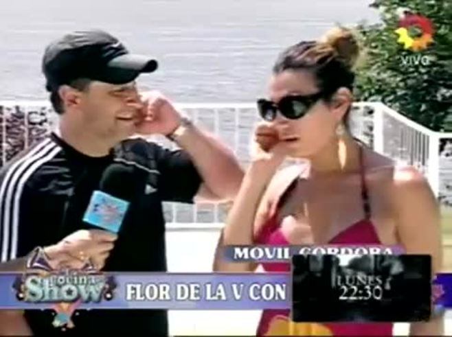 ¿Florencia de la V al Bailando 2012 con su marido?