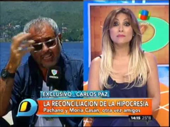 Los chistes picantes de Anibal Pachano en su obra dedicados a Moria Casán, después de reconciliarse 