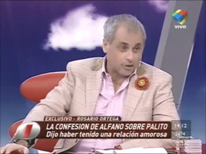 El blooper de la notera de Intrusos mientras perserguía a Luis Ortega