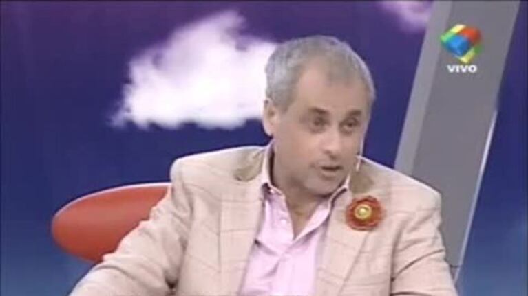 El blooper de la notera de Intrusos mientras perseguía a Luis Ortega