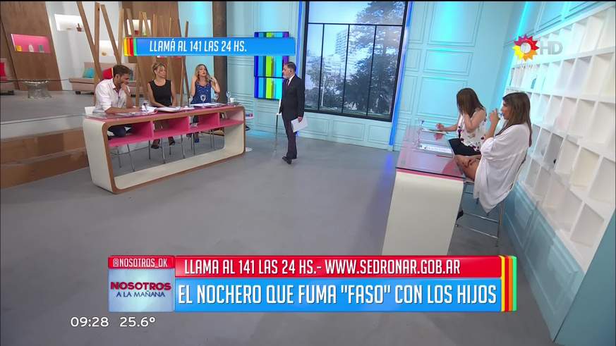 Fuerte cruce en vivo de Fabián Doman y  Úrsula Vargues tras las declaraciones de Mario Teruel sobre la marihuana