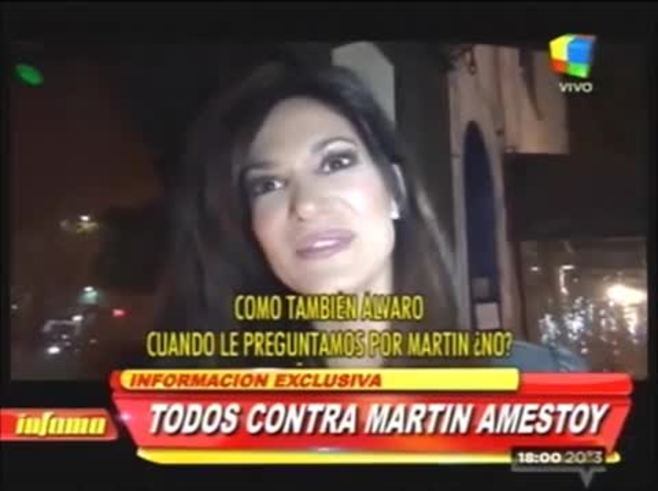 La sugestiva respuesta de Silvina Escudero a Martín Amestoy