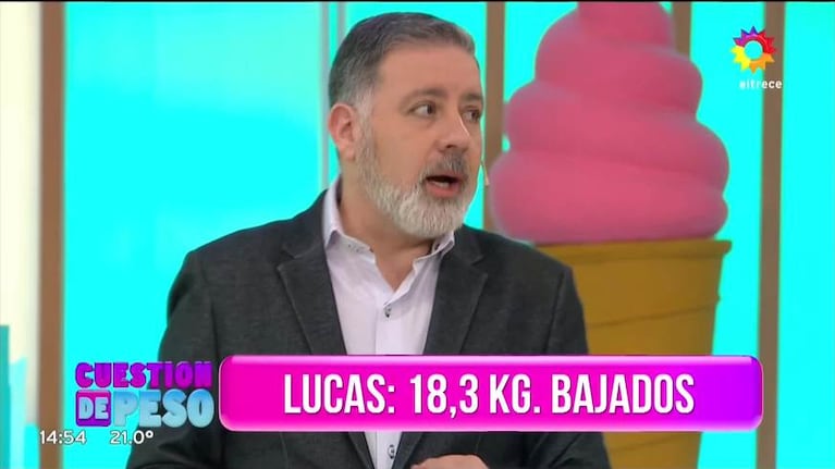 Matías y Yanina fueron expulsados de Cuestión de peso: el motivo