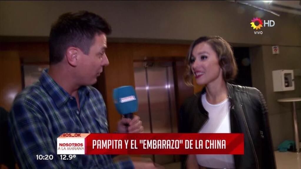 Pampita y un nuevo viaje