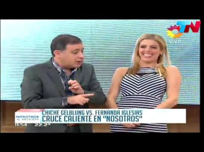 Fernanda Iglesias y el escandaloso episodio con Chiche Gelblung: "No me arrepiento de la pregunta que hice; sí de haberlo hostigado"