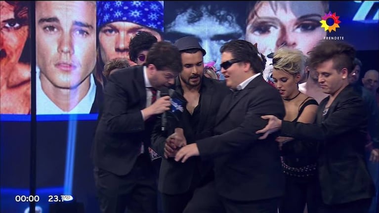 Un participante ciego de Hacelo feliz conmovió como Alejandro Lerner y se consagró ganador de la noche