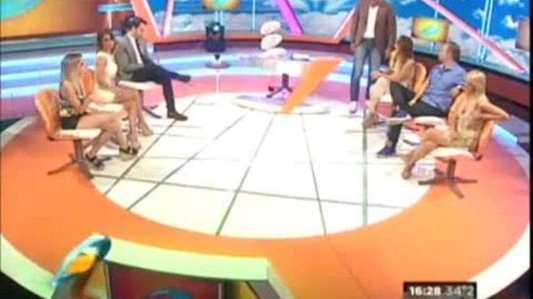 Nazarena Nóbile y su emotiva despedida de Intrusos: lágrimas y un cálido abrazo con Jorge Rial