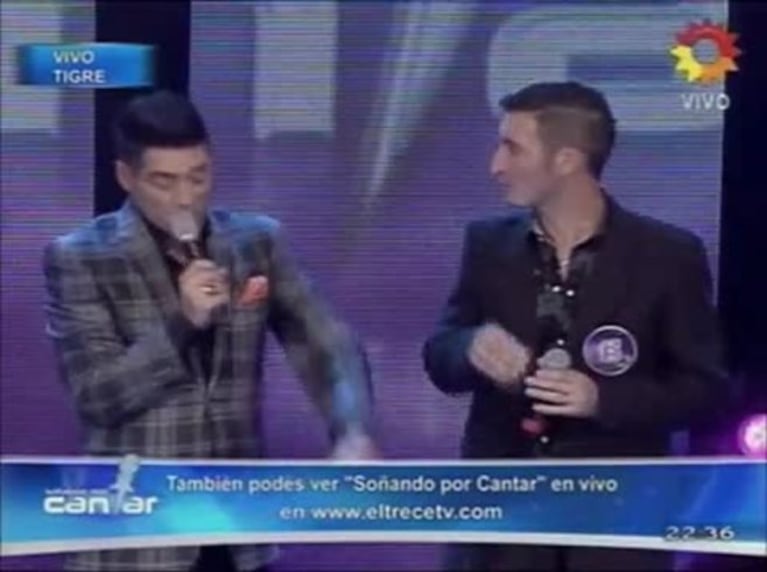 Soñando por cantar 2012: Paz Martínez sorprendió a un concursante y hubo una perlita