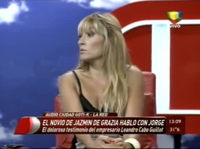 Jorge Rial vs Josefina Pouso por el tema Jazmín De Grazia