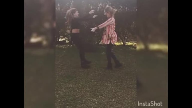 China Suárez y Paula Chaves: su divertida coreografía en Instagram