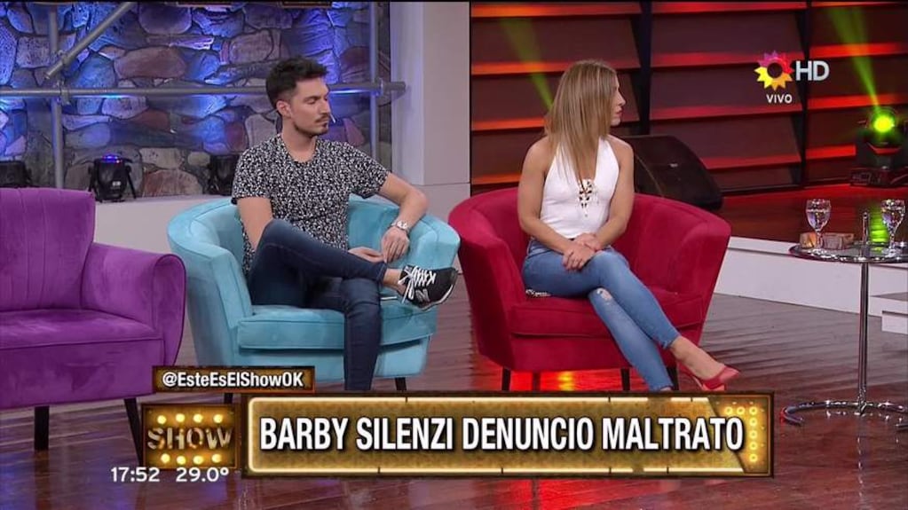 Barby Silenzi acusó a Francisco Delgado de maltratarla