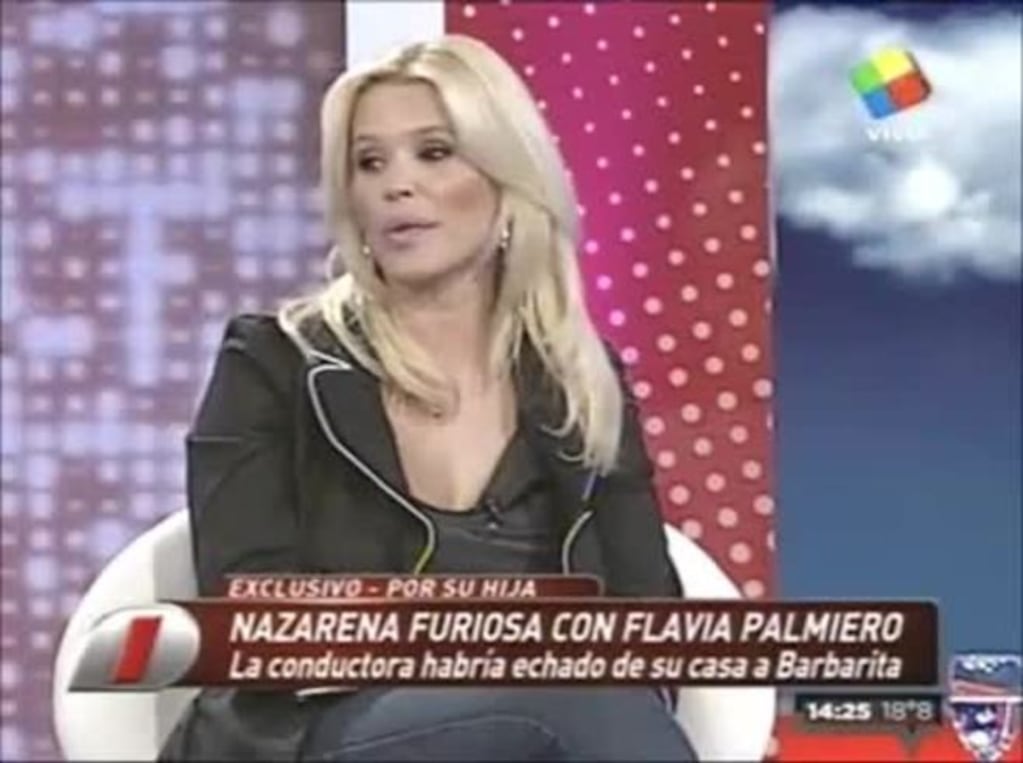Nazarena Vélez, sin filtro contra Flavia Palmiero: "Le pegaría un cachetazo"