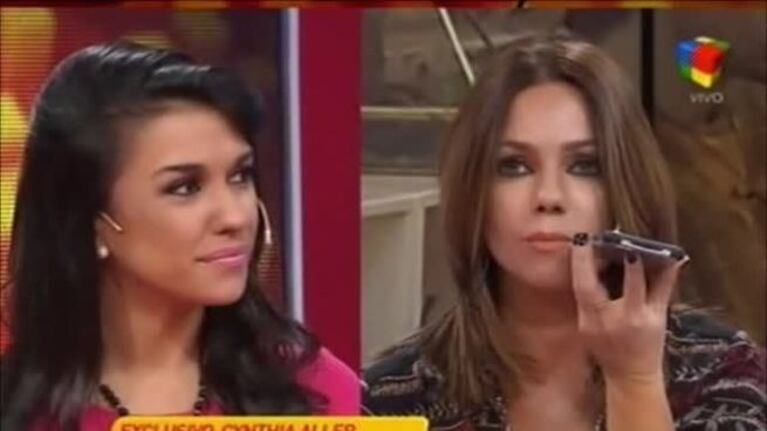 Cynthia Aller le respondió a su exmarido