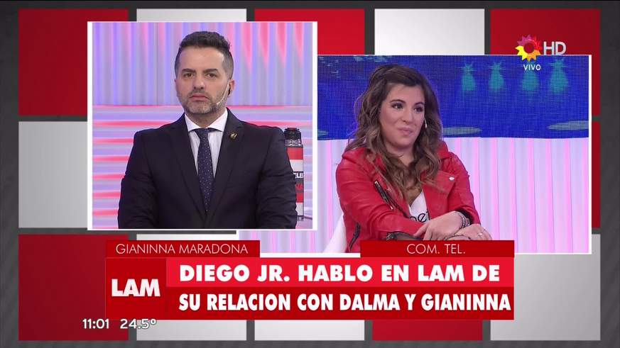 Gianinna Maradona apuntó contra Rocío Oliva y reveló que sigue sin hablarse con Diego