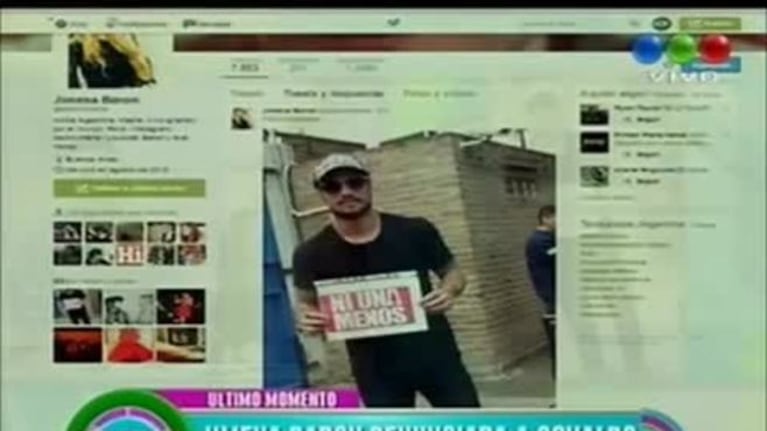 El abogado de Barón contó los motivos de la explosiva separación: " Daniel Osvaldo la hostigaba permanentemente; Jimena tiene las capturas del chat"