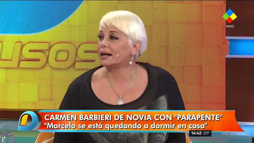 Al “amigovio” de Carmen le preguntaron en vivo si estaba enamorado y la descolocó con la respuesta