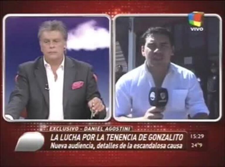 Daniel Agostini sumó pólvora a la guerra con Nazarena Vélez: "El nene se queda conmigo. Yo respondo a la Ley, no a un capricho"