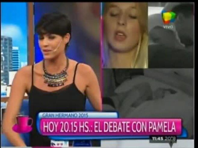 La emoción de Pamela David y su fan escocés en Desayuno Americano
