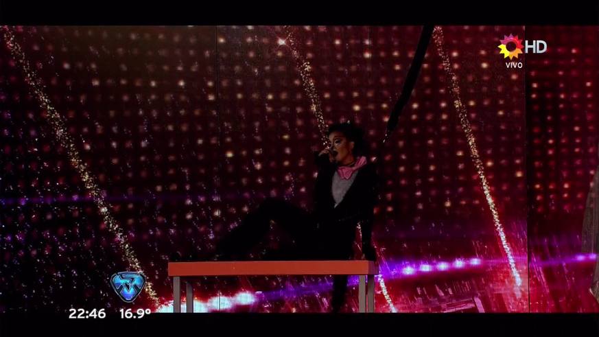 Ángela Torres se llevó uno de los puntajes más altos en el ritmo libre de ShowMatch