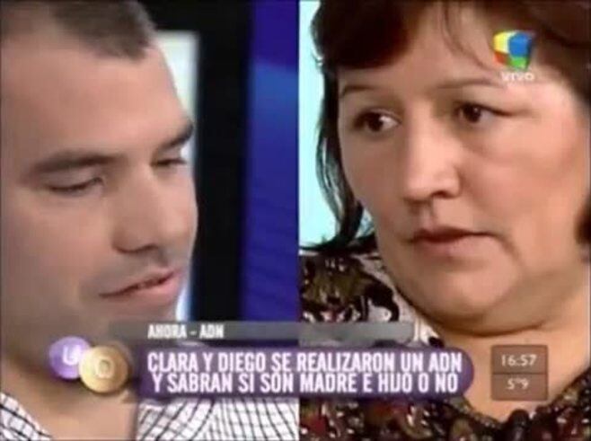 Encuentro en vivo entre una madre y su hijo apropiado por la Dictadura