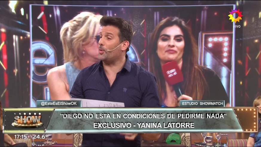 Yanina Latorre se fue en vivo de Este es el Show tras escuchar una amenaza de Susana Roccasalvo