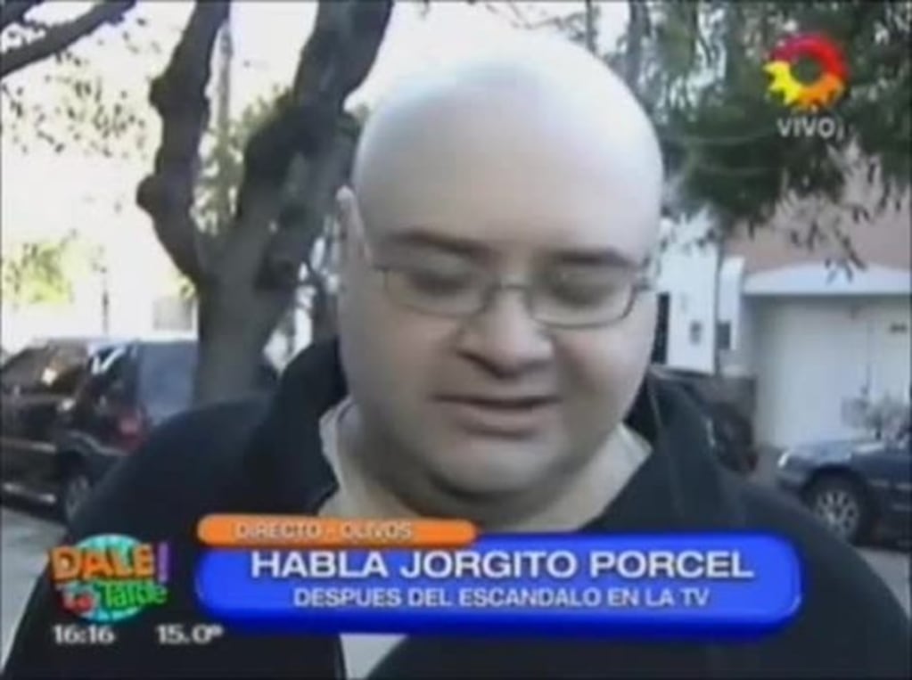 Bizarro: Jorge Porcel Jr. empezó pidiendo disculpas ¡y terminó a los insultos! en Dale! la tarde