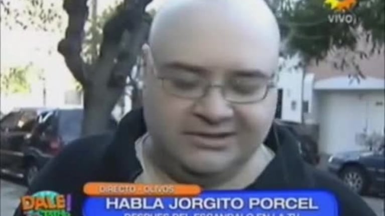 Bizarro: Jorge Porcel Jr. empezó ofreciendo disculpas ¡y terminó con otro bochorno!