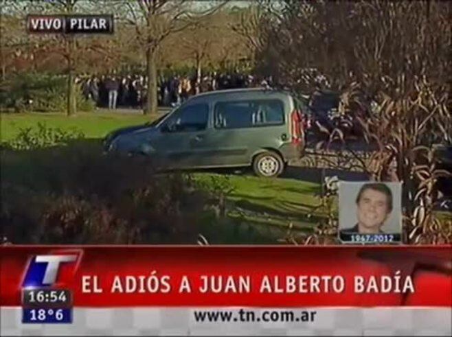 Dolor y emoción en el último adiós a Juan Alberto Badía
