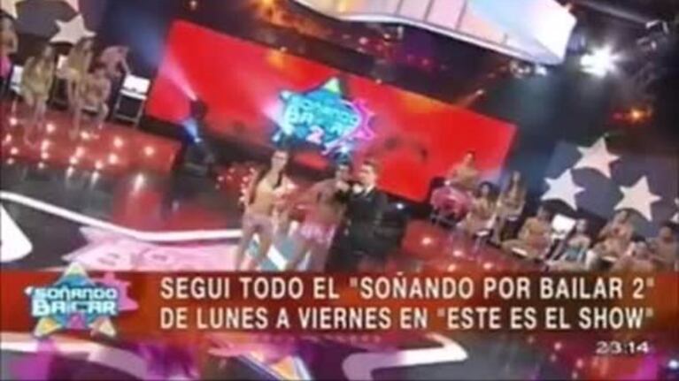 El video del día: el beso más furioso de la historia de la TV