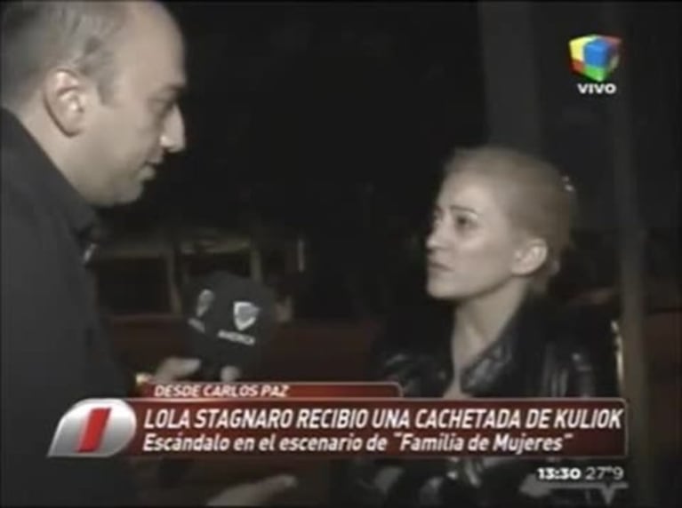 El escándalo del verano: Luisa Kuliok, ¡a las trompadas con una compañera de elenco en plena función!