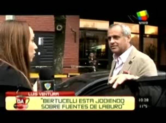 Luis Ventura fue muy duro con Valeria Bertuccelli