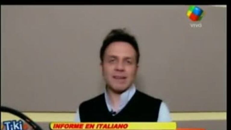 Picante reacción de Wanda Nara al ver un informe de la TV italiana con explosivo rumor sobre Maxi López