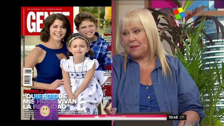 Pamela David reveló la educación anti-derroche que le brinda a sus hijos: "A Felipe le encantan los botines, pero hasta que no le quedan chicos, no les compro nuevos"