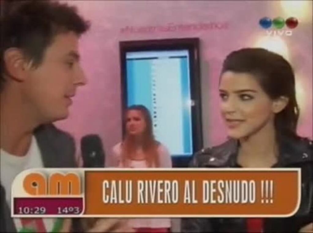 El show de gestos de Calu Rivero al responder sobre Sean Penn