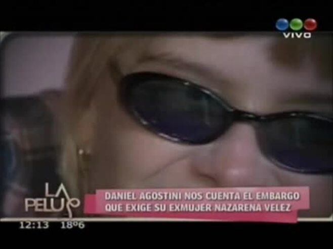 Daniel Agostini le responde a Nazarena Vélez: “A esa suma se le escapó un par de ceros”