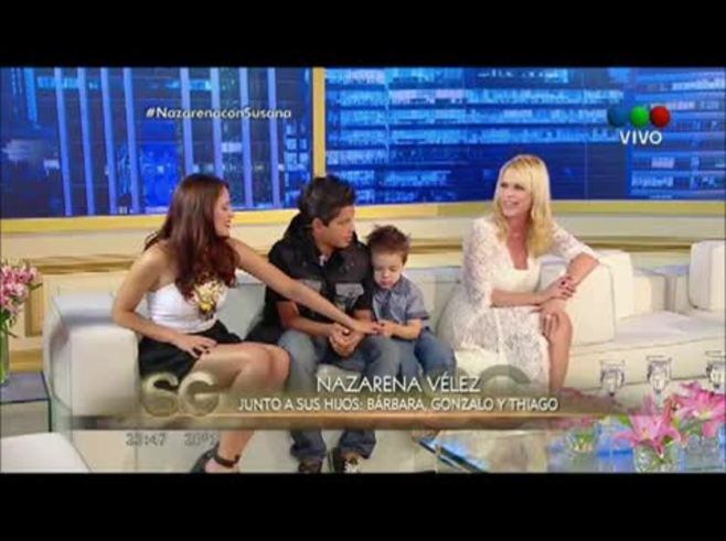 Nazarena Vélez incomodó a Barbie al hablar de su relación con Augusto Schuster: "Ella está muy enamorada, pero priorizó la salud de Thiago" 