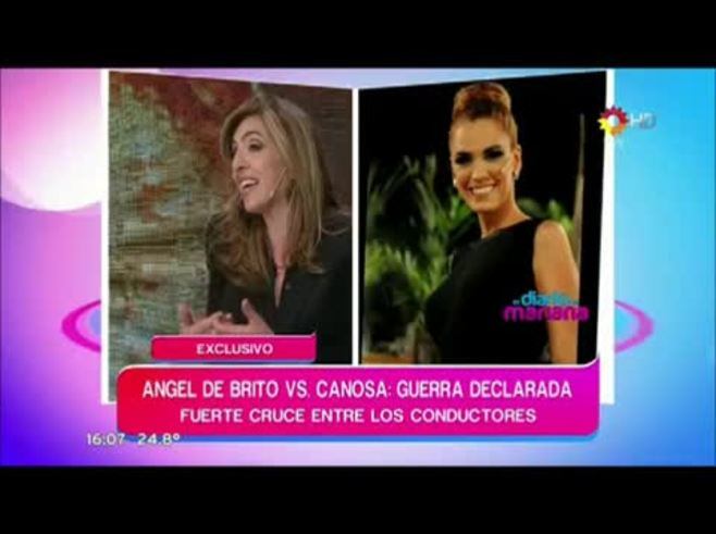 Andrea Ghidone plantó una nota con El diario de Mariana y se marchó disgustada: el motivo