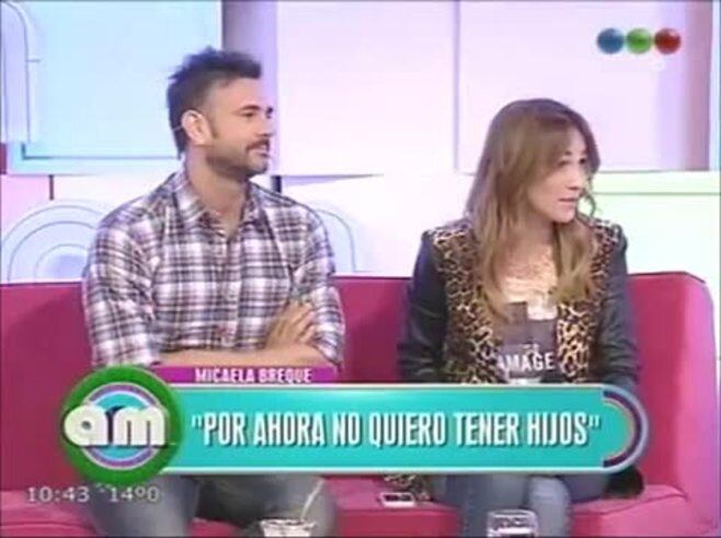 Micaela Breque defendió a Andrés Calamaro en AM y contó su viejo encuentro con Julieta Cardinali en un supermercado