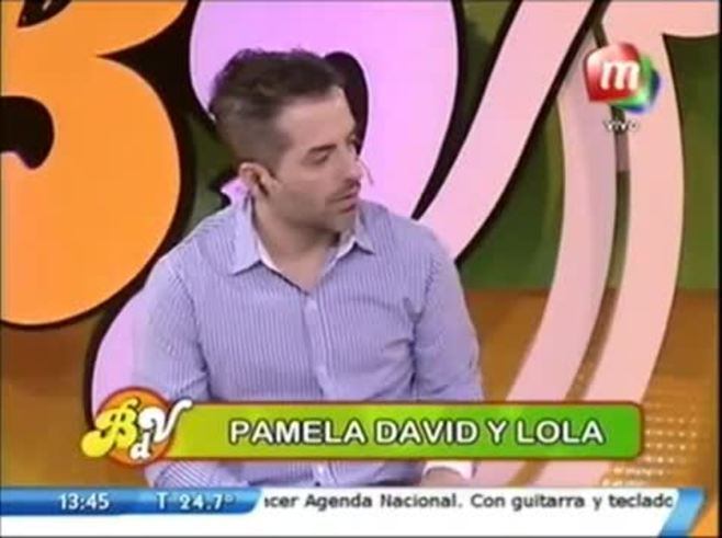Pamela David, nuevo look y tapones de punta: "Lo de Ernestina en Desayuno es por un ratito"