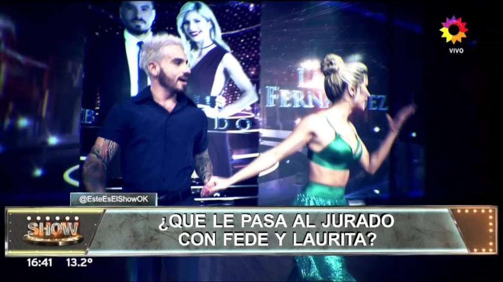 La reacción del jurado mientras Fede Bal y Laurita debutaban en el Bailando