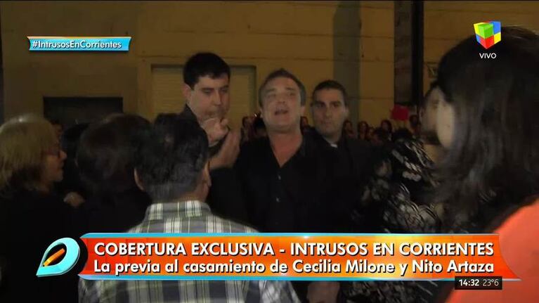La picante frase de Ana Acosta en el casamiento de Nito Artaza y Cecilia Milone